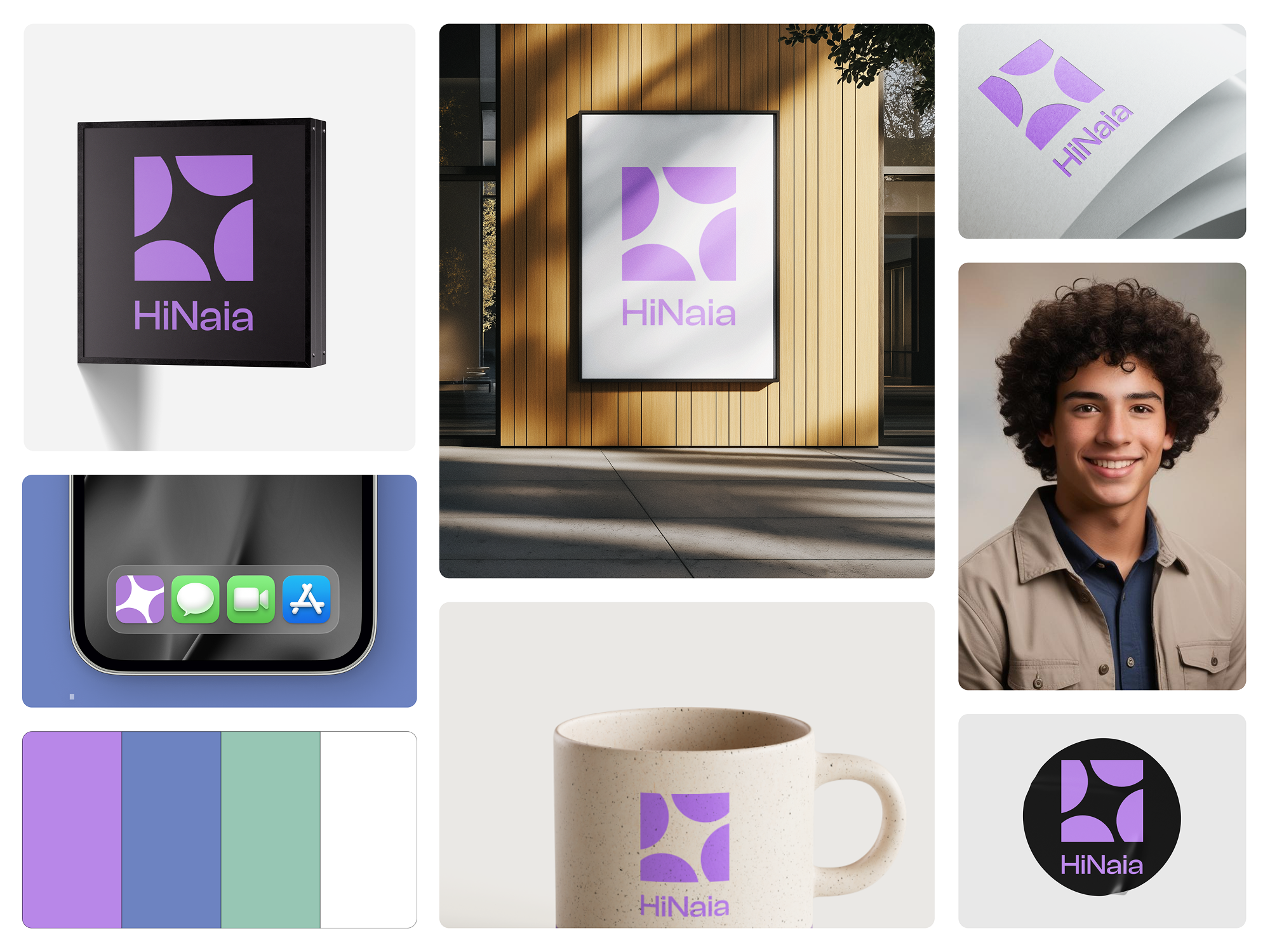 Example of HiNaia - EdTech | Branding, UI/UX, Pitch Deck