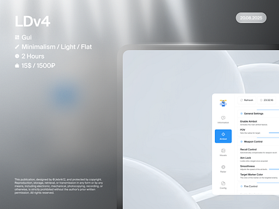LDv4 cheat game gui hack ui uiux uix ux
