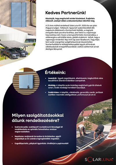 Árajánlat sablon graphic design