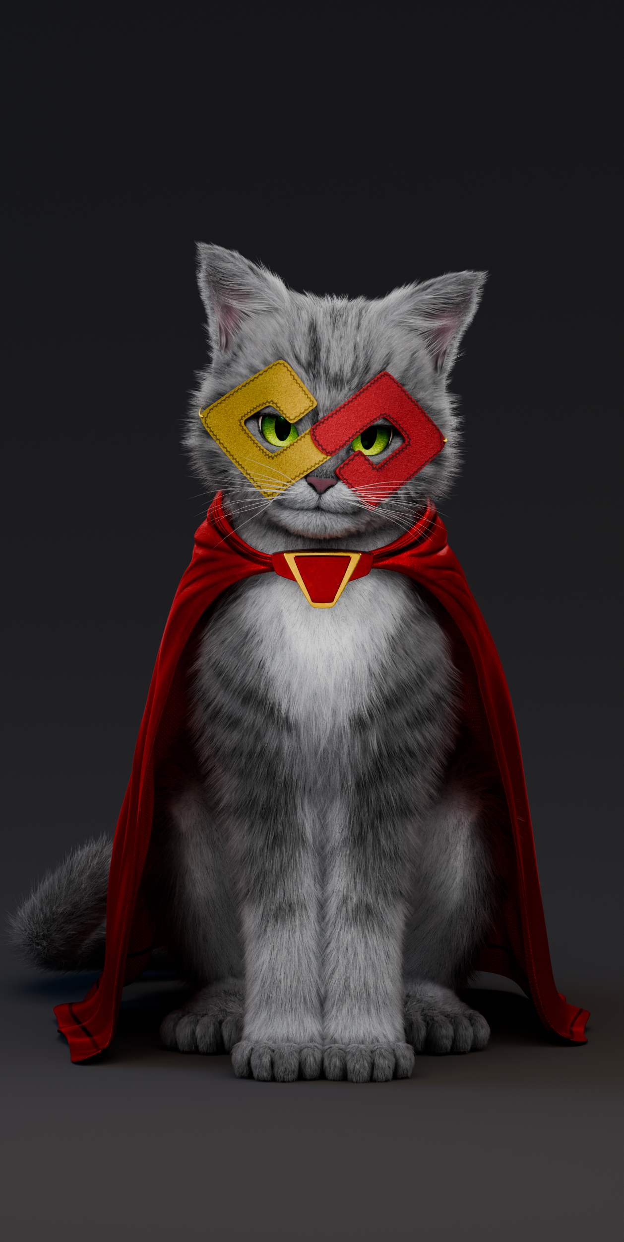 Acquisition.mobi & SOWTSWISS 3d 3d modeling animation cat cgi computer graphics graphic design illustration mascot mascot design