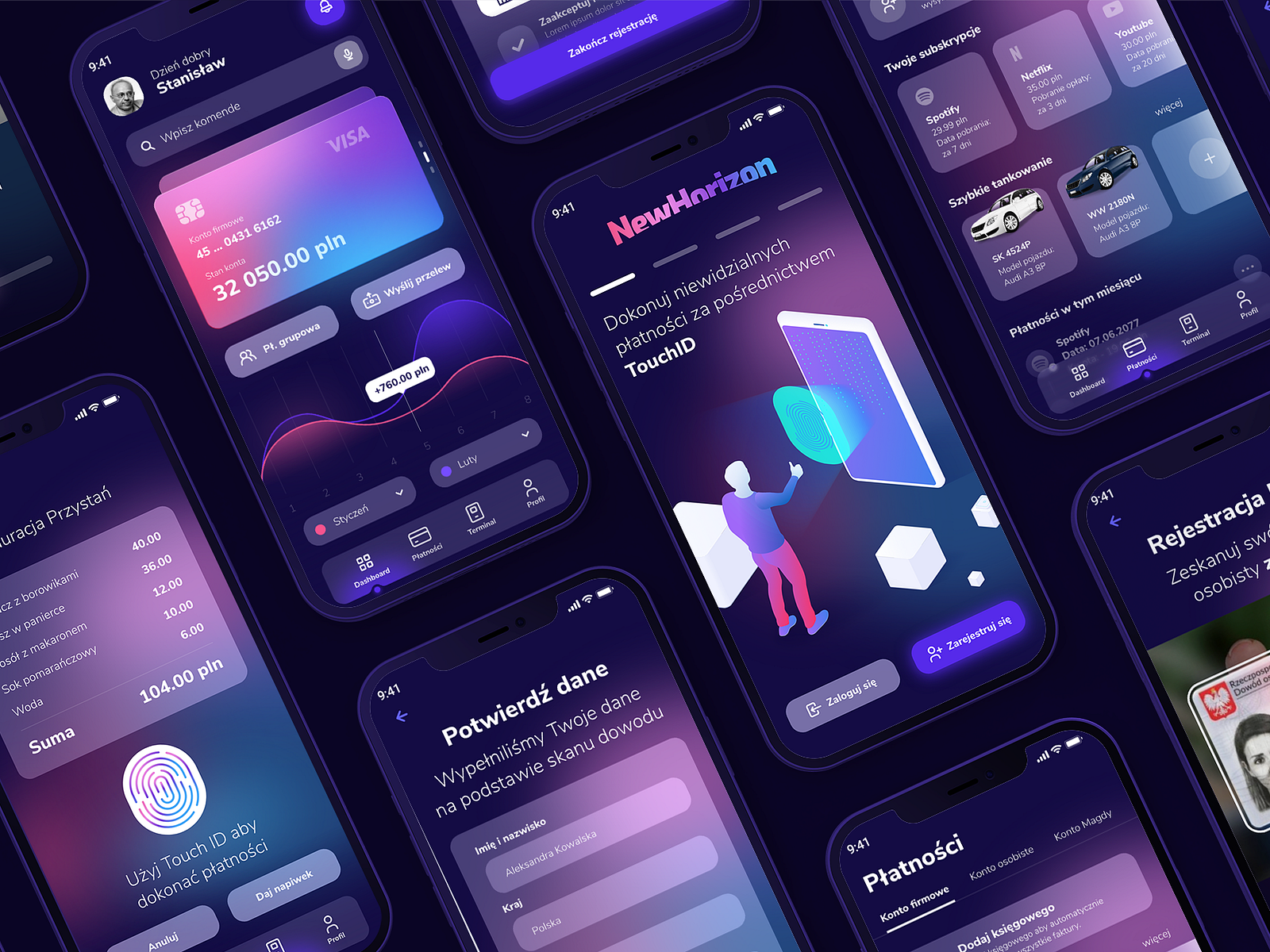 New Horizon by Kamil Błaszczyński on Dribbble
