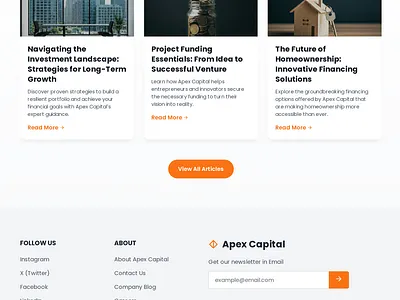 Footer Style Design Website design footer ui user experience ux website