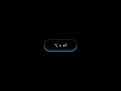 trendy button ai app design blue button design glow option return shadow ui