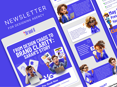 Newsletter Landing Page – UI/UX Case Study Mockup designsystem landingpage newsletterdesign responsive uidesign uiux uxcasestudy uxdesign uxresearch webdesign