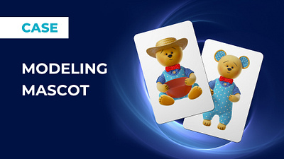 Acquisition.mobi | Modeling Mascot 3d 3d modeling branding cgi graphic design illustration mascot mascot modeling