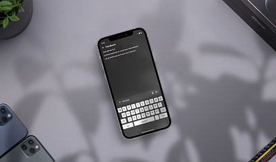 Feedback AI android app design app concept design chatbot ui design clean app interface clean form interface customer support ui dark theme ui elegant minimal ui feedback app ui ios ui inspiration mobile feedback system mobile form design modern mobile ux productivity ui survey app ui text input ui user feedback form ux design case study ux trends voice input app