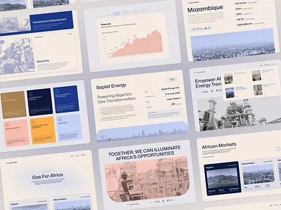 Gas for Africa - Website africa african blog design energy gas landing natural gas sustainable sustainable energy ui ux web website