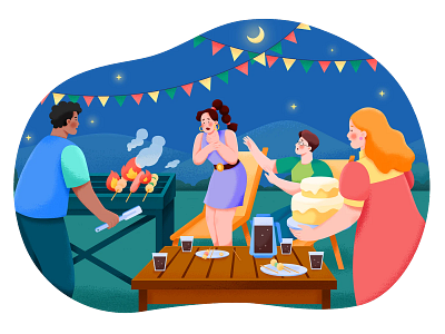 Illustrations for Sanio AG 3d animation app branding design flat graphic design icon illustration illustrator logo minimal motion graphics typography ui ux vector web web design website