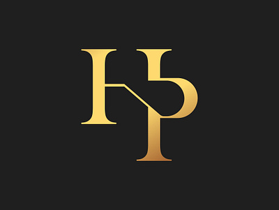 Letter HP Logo Design alphabet brand branding design h logo hp hp logo identity initial hp letter hp lettermark logo logo collection logo maker logo service logomark p logo