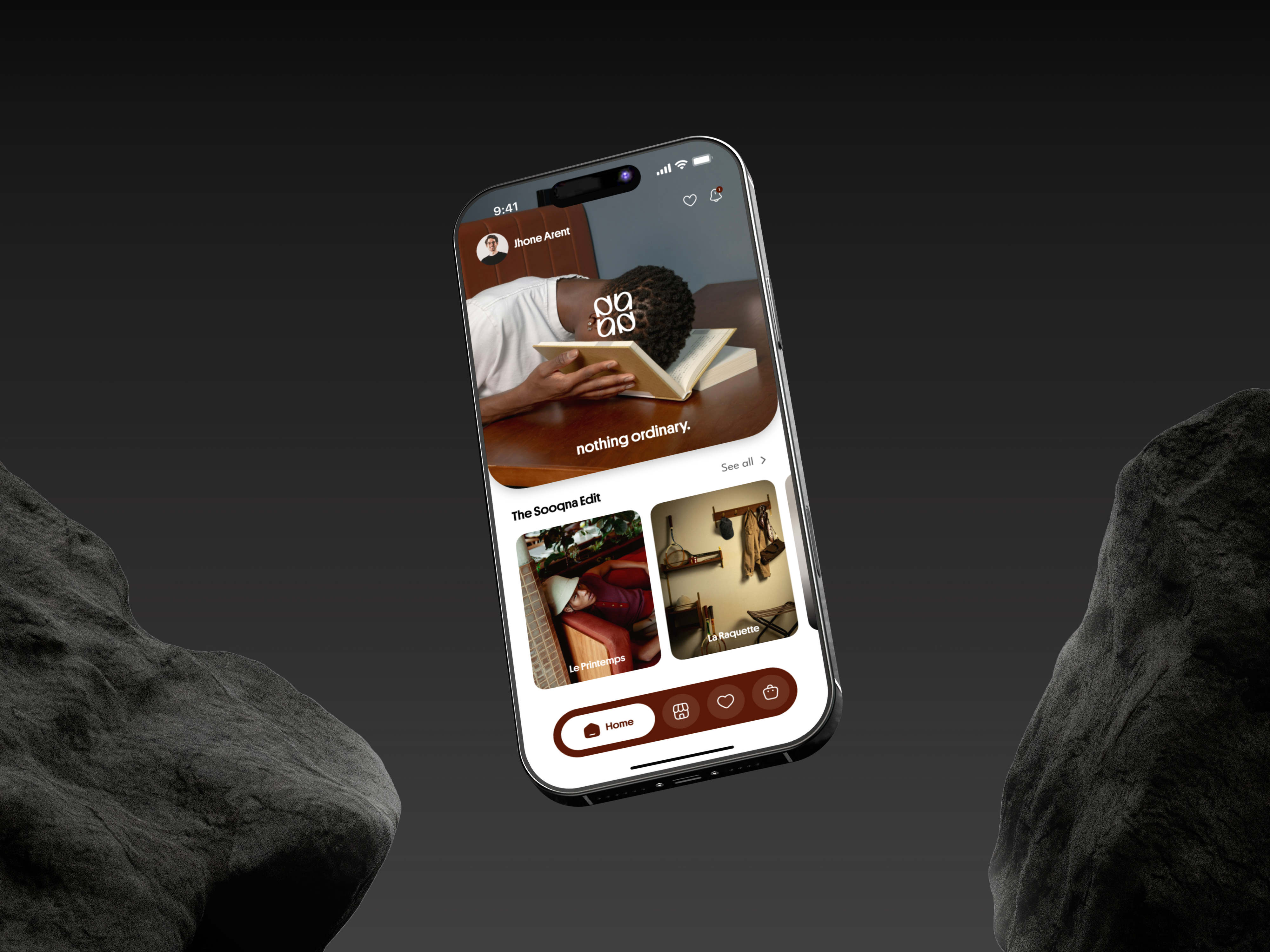 Sooqna Mobile App Design luxury mobile app ui
