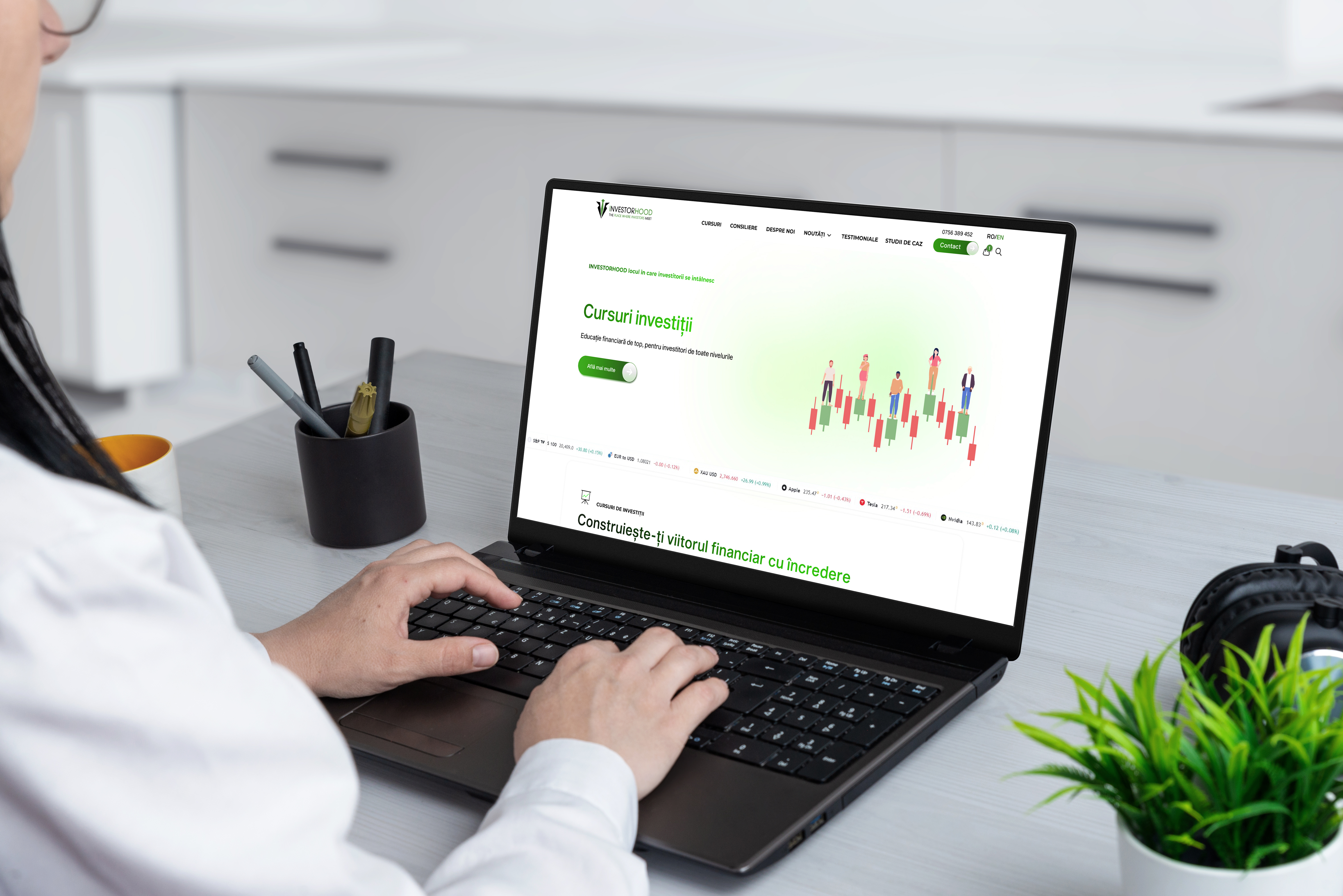 Example of Responsive Website & Landing Page Design
