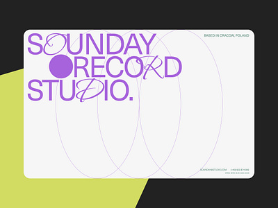 Sounday Studio brutal clean home minimal minimalism mobile modern recording recording studio studio swiss design swiss style type typography ui ux uxui web web design website