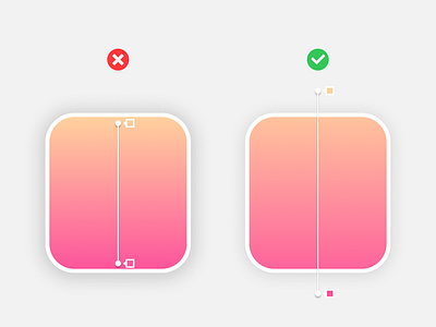 Gradient tips ✅ artist branding design gradient graphic design illustration logo tips ui ux