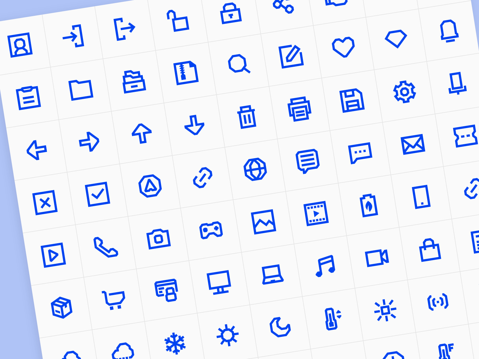 Example of Custom Icon Design