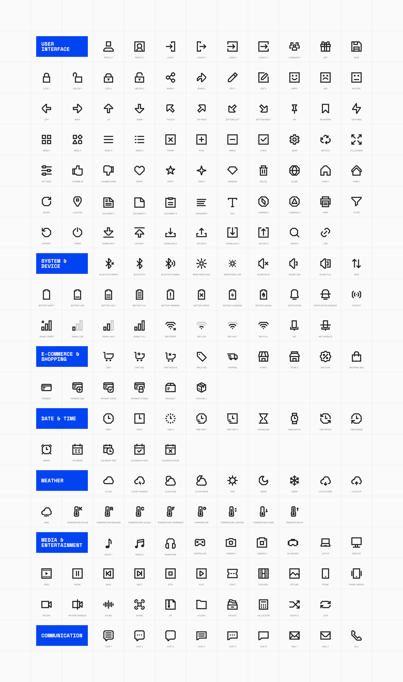 Example of Custom Icon Design