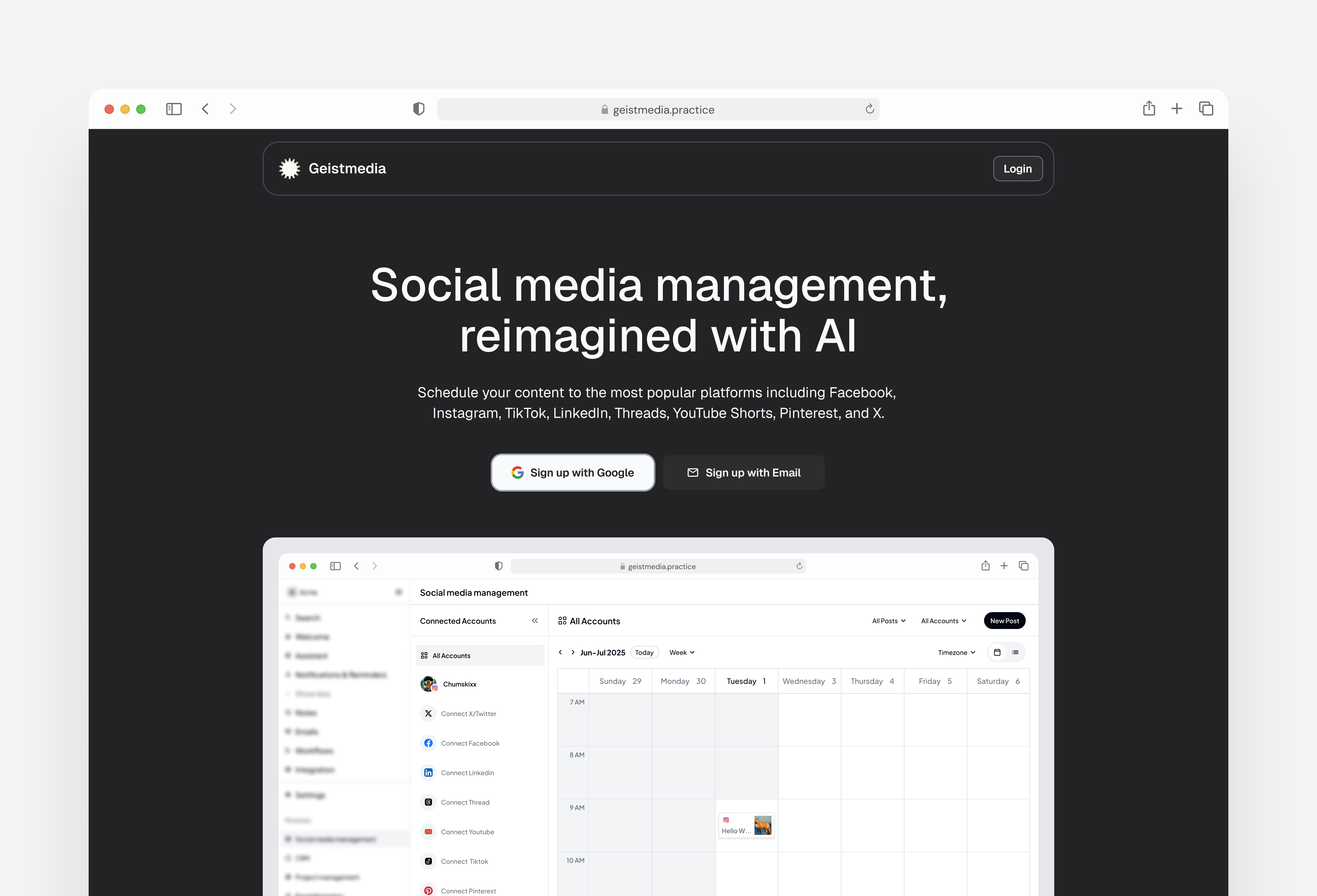 Example of High Converting Landing Page Design