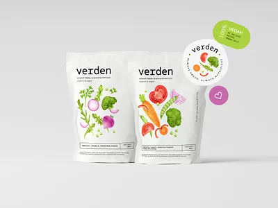 Packaging design "Verden" art branding design graphic design illustration logo packaging vegetables