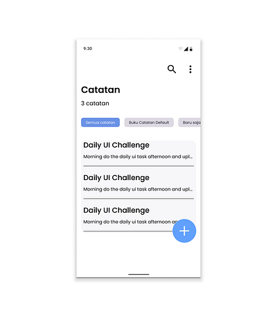 💡 *“Day 65 of DailyUI: Notes Widget. daily daily ui dailyui design ui uichallenge