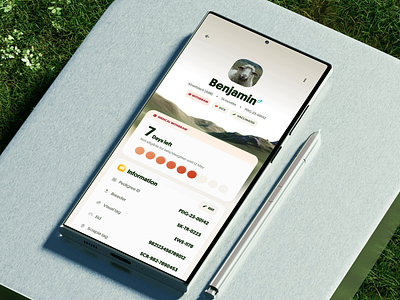 Sheepdog - Mobile app animation design interface mobile app ui ui map uidesign ux