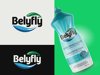 BelyFly - a cleaning brand's visual identity belyfly branding graphic design logo