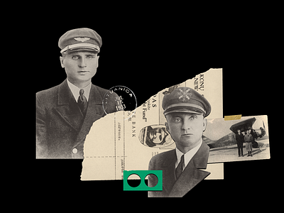 collage / lituanica: to dream and to conquer animation collage frame by frame illustration motion graphics