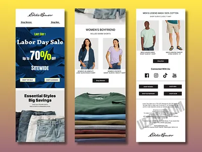 Bold & Modern Email Design – Labor Day Sale Campaign automation setup brevo email campaign design canva template cart abandoned customer retention ecommerce email design email marketing email marketing template email template email template design figma email design flow email design klaviyo design klaviyo flows mailchimp design marketing design newsletter design winback flow