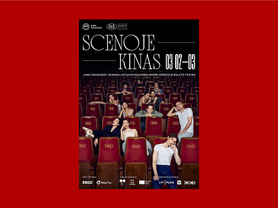 poster / scenoje kinas identity poster print