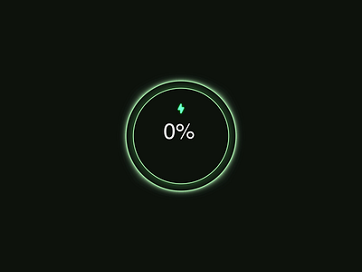 Day 94 - Liquid Battery animation batteryindicator graphic design interactiondesign microinteractions motion graphics neondesign ui