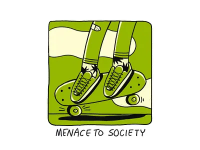 Menace adventure bandaid board clouds feet fun grind menace nature rad rat shoes sick skateboard sky socks sports street vans wheels