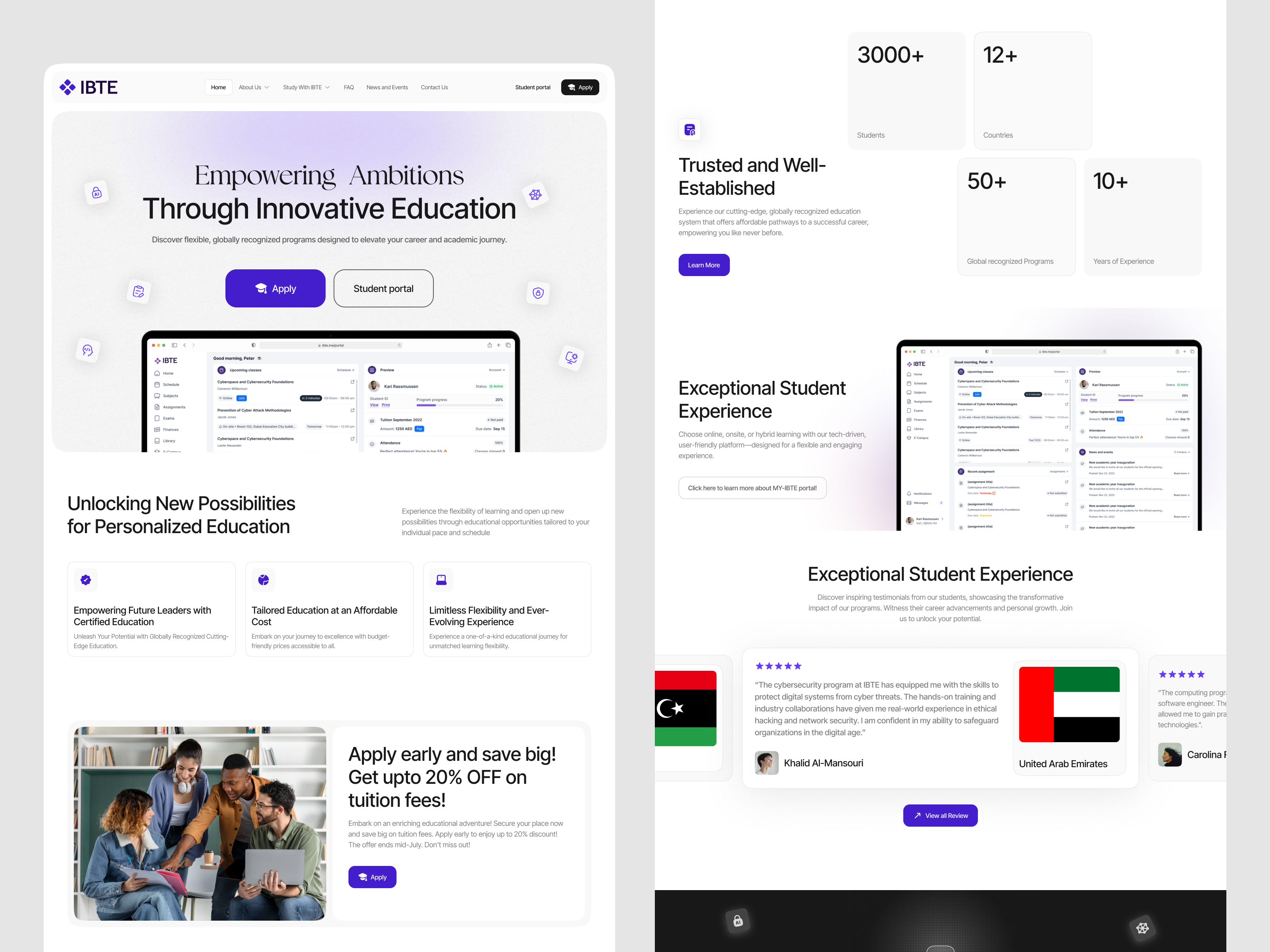 Example of UI Design And Animation For Web & Mobile