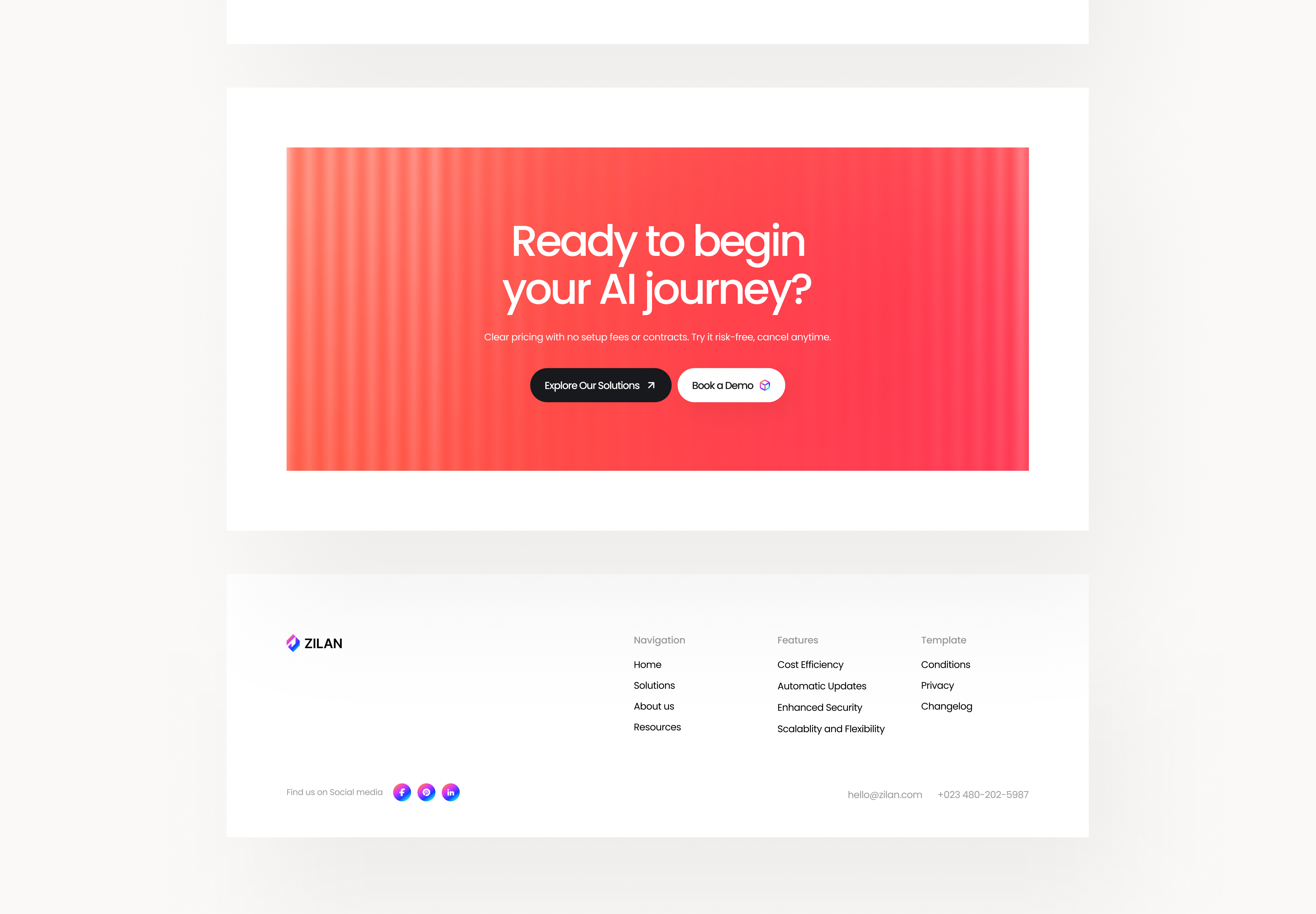 Example of UI/UX & Website Design Services