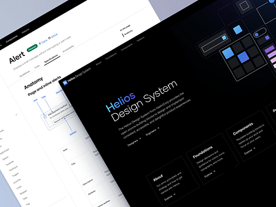 Helios Design System website