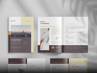 Annual report template annual