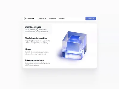 Navigation for Crypto company animation app application design latvia navigation riga ui ux web