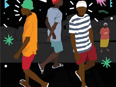 Olova african cato manor design espaza shop ethekwini illustration kasi illustration mzansi vibe olova vector