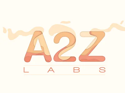 A2Z Labs a2z labs abstract design flow design illustrator minimalistic design
