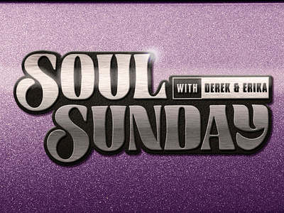 Soul Sunday Logo branding design entertainment graphic design identity logo mark type type design wordmark