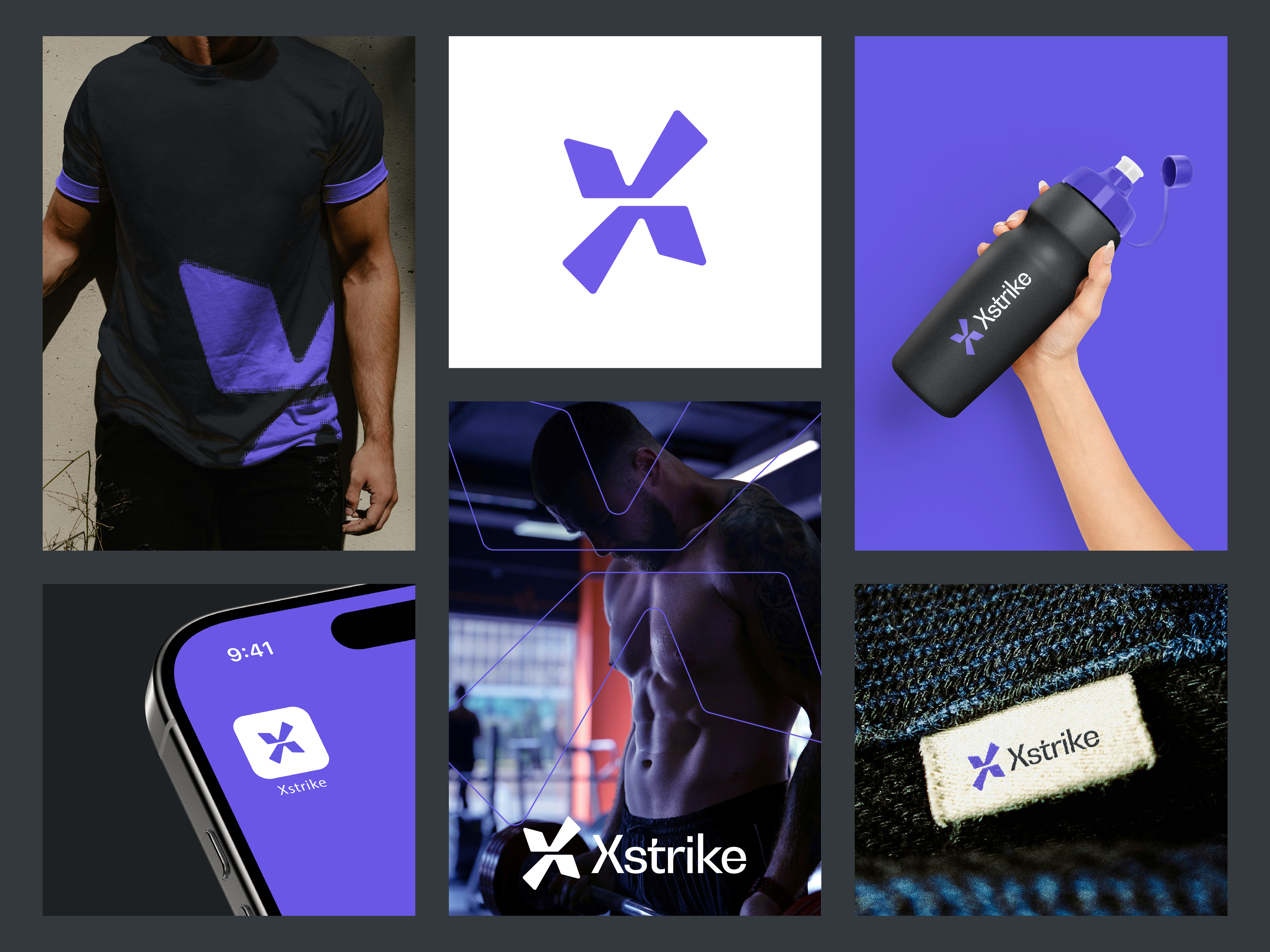 Example of Sports Logo, Fitness Logo, Gym Logo