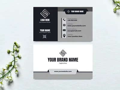 Unique Business Card || Name Card Design branding business card corporate creatve customizable design graphic design illustration modern modern design name card official card personal card print ready private card professional unique unique design vector visiting card