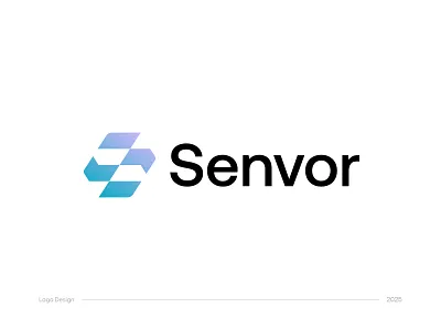 Senvor Logo Design brand identity branding design graphic design icon identity letter letter logo letter mark logo logo designer logodesign logos modern logo s letter logo s logo s mark typography vector