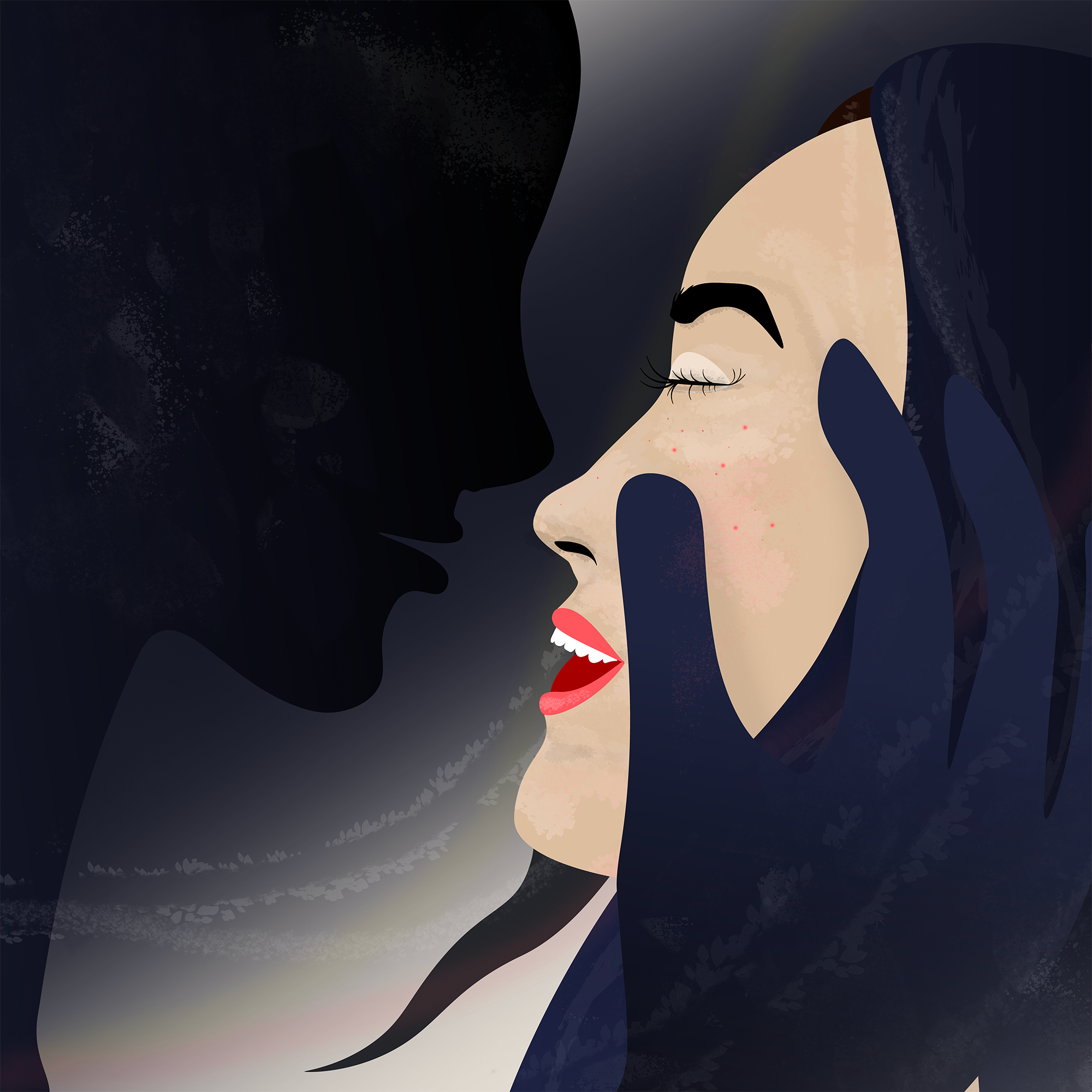 just a shadow 2d art design digital digitalart graphic design illustration