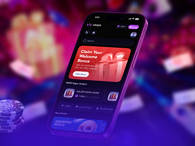 Online Casino Mobile App bet betting betting app casino casino interface casino ui gambling game interface live casino mobile app mobile casino mobile casino app mobile game slot game slots uiux