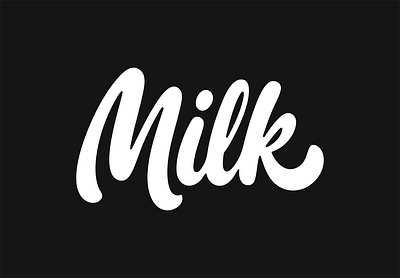 LOGO - MILK branding design graphic design icon identity illustration logo marks milk symbol ui