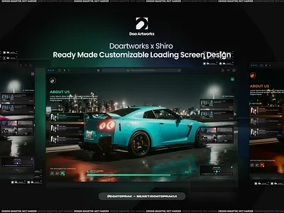 [Shiro&Doartworks] I Loading Screen UI I Gta V (On Sale) illustration loading loading screen screen