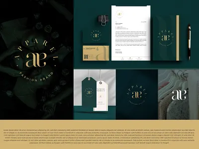 Apparel – Premium Fashion Brand Identity Design ✨ apparel branding boutique branding brand guidelines brand identity package business card mockup clothing line branding corporate identity design creative logo design elegant brand design fashion brand identity fashion logo design fashion marketing assets logo design luxury branding minimalist branding modern logo design monogram logo premium brand identity stationery design typography logo