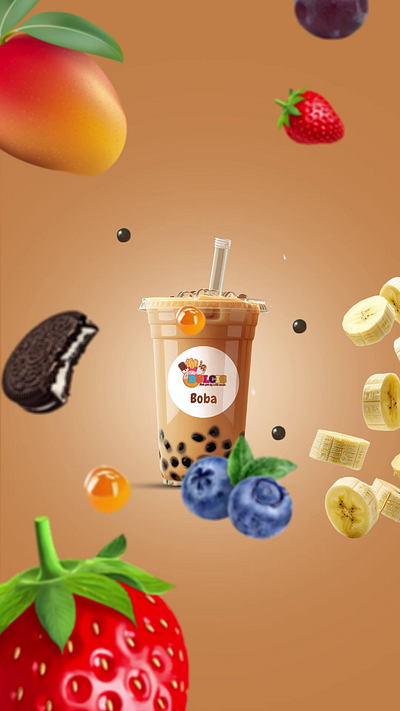 Beverage motion design animation design flyer graphic design minimal motion motion graphics typography