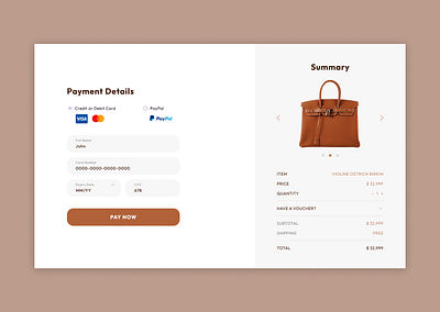 Credit Card Checkout Page #DailyUi 002 checkoutpageui checkoutui creditcardcheckoutform design graphic design paymentform ui ux webdesign website