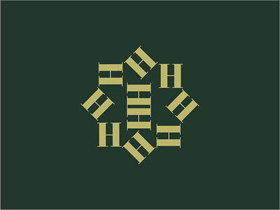 H Monogram Pattern / Starburst brandidentity branding design elegant geometric letterh logo logodesign logotype luxury monogram ornate pattern star starburst visualidentity