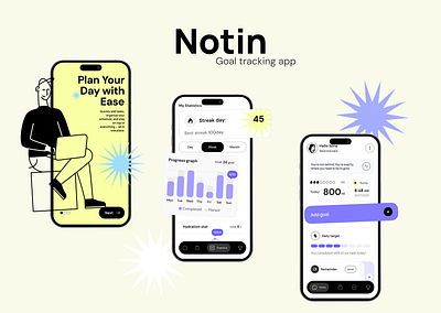 Notin - Goal tracking app