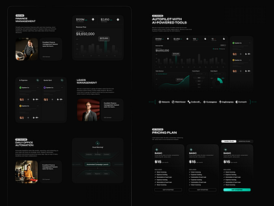 Taskco - Webflow Technology Website Template agency ai analytics best saas template creative dark dashboard design finance landing page pricing project management saas technology top saas template web design web3 webflow